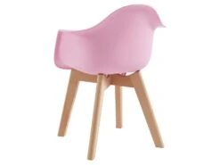 Ensemble Table Enfant LOULOUNE + 2 Chaises POUPINETTE - Naturel Et Rose -Fren Soldes Boutique ensemble table et chaise 13542307