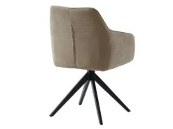 Ensemble Table LUBANA + 4 Chaise MUSE - Noir Et Beige -Fren Soldes Boutique ensemble table et chaise 505069