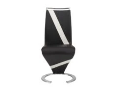 Ensemble Table TWIST + 4 Chaises TWIZY - Noir Et Blanc 11 Ensemble Table TWIST + 4 Chaises TWIZY - Noir Et Blanc -Fren Soldes Boutique ensemble table et chaise 513889