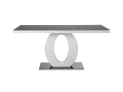 Ensemble Table TWIST + 4 Chaises TWIZY - Noir Et Blanc 8 Ensemble Table TWIST + 4 Chaises TWIZY - Noir Et Blanc -Fren Soldes Boutique ensemble table et chaise 513893