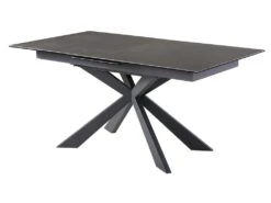 Ensemble Table ALBINA + 4 Chaises MASURIE - Anthracite 11 Ensemble Table ALBINA + 4 Chaises MASURIE - Anthracite -Fren Soldes Boutique ensemble table et chaise 513905