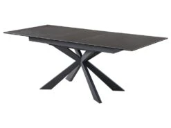 Ensemble Table ALBINA + 4 Chaises MASURIE - Anthracite 12 Ensemble Table ALBINA + 4 Chaises MASURIE - Anthracite -Fren Soldes Boutique ensemble table et chaise 513907