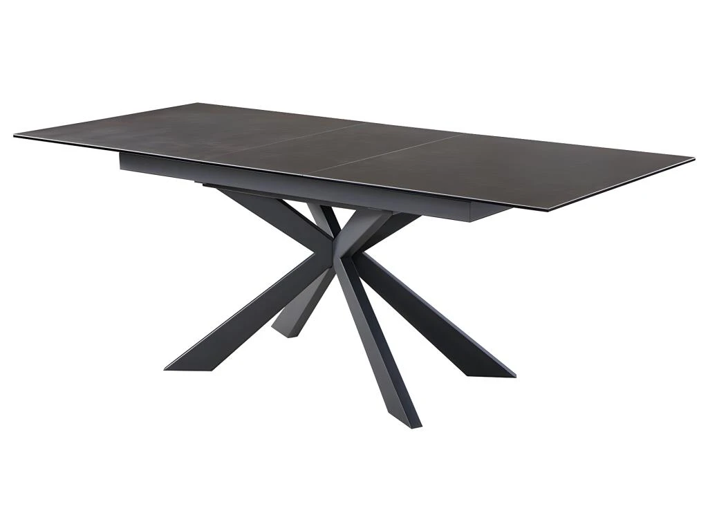 Ensemble Table ALBINA + 4 Chaises MASURIE - Anthracite 6 Ensemble Table ALBINA + 4 Chaises MASURIE - Anthracite – Image 6