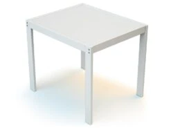 WEBABY - Ensemble 1 Table + 2 Chaises Blanc -Fren Soldes Boutique ensemble table et chaise 8892251