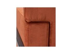 Fauteuil Terracotta Velours/Métal - JYAMITI -Fren Soldes Boutique fauteuil 17628475