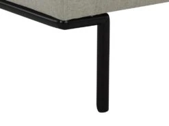 Fauteuil En Tissu Beige Et Pieds En Métal ISABELLA -Fren Soldes Boutique fauteuil 19162421