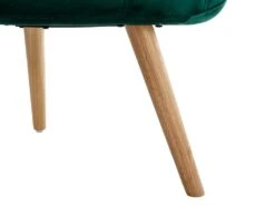 Fauteuil En Velours Vert LUOSTO -Fren Soldes Boutique fauteuil 19823939