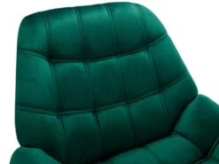 Fauteuil En Velours Vert LUOSTO -Fren Soldes Boutique fauteuil 19823941
