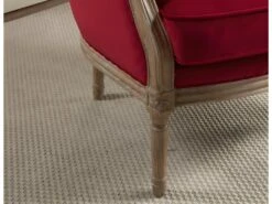 Fauteuil En Velours ALIENOR - Rouge -Fren Soldes Boutique fauteuil 230877