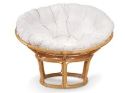 Fauteuil Rond En Rotin AKAROA - Coloris Miel -Fren Soldes Boutique fauteuil 280039