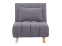Fauteuil Convertible En Tissu Gris STREVI -Fren Soldes Boutique fauteuil 487731