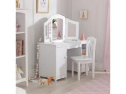 Grande Coiffeuse En Bois Pour Enfant -Fren Soldes Boutique meuble coiffeuse 12840831