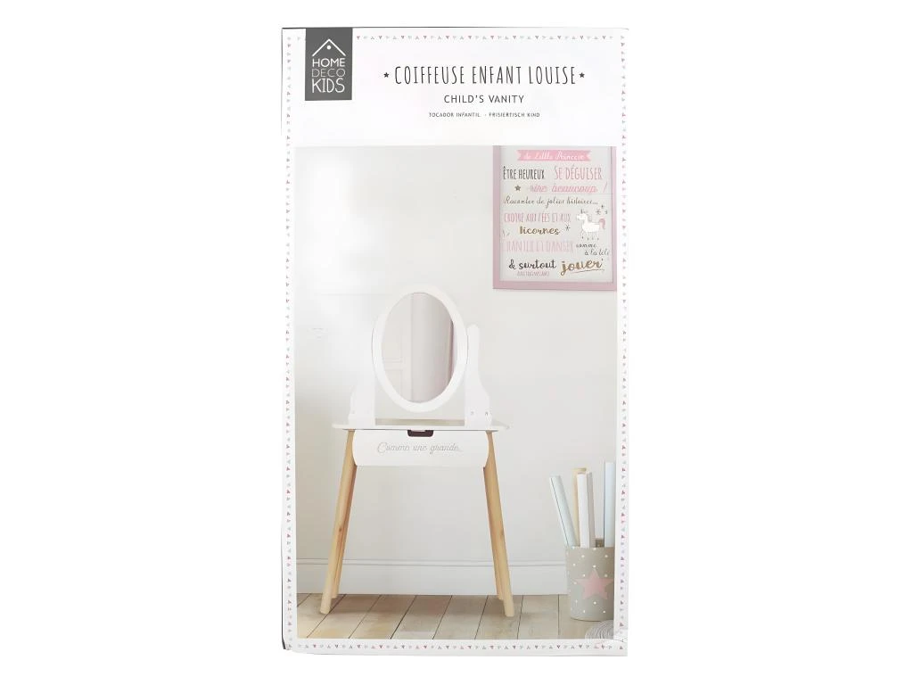 Coiffeuse Enfant En Bois Louise 3 Coiffeuse Enfant En Bois Louise – Image 3