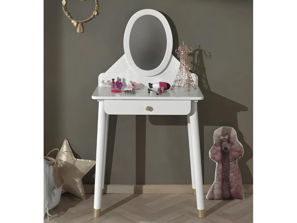 Coiffeuse Billy Blanc 2 Coiffeuse Billy Blanc – Image 2