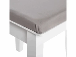 Coiffeuse Blanche 4 Tiroirs Avec Miroir Et Tabouret LUNE -Fren Soldes Boutique meuble coiffeuse 16105389