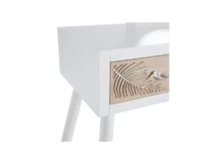 Coiffeuse 1 Tiroir Bois Clair/Blanc - PRIMAVERA 11 Coiffeuse 1 Tiroir Bois Clair/Blanc - PRIMAVERA -Fren Soldes Boutique meuble coiffeuse 17621815