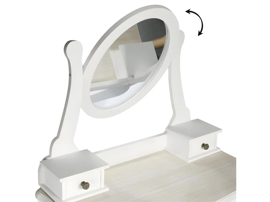 Coiffeuse Charme En Bois Victoria 5 Coiffeuse Charme En Bois Victoria – Image 5