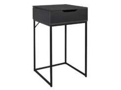 Coiffeuse Compacte En Bois Abott Noir -Fren Soldes Boutique meuble coiffeuse 18071145