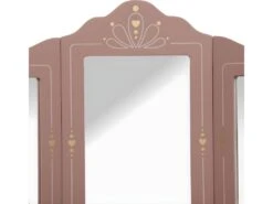 Coiffeuse Enfant Et Son Tabouret Rose Antique -Fren Soldes Boutique meuble coiffeuse 18075799