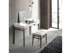 Coiffeuse Foggy En Bois Avec Miroir 7001 ANGEL CERDA -Fren Soldes Boutique meuble coiffeuse 18422275