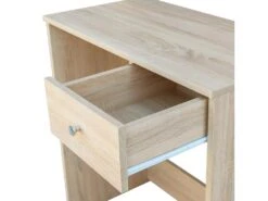 Coiffeuse Aggloméré 75 X 40 X 141 Cm Chêne 02_0006241 -Fren Soldes Boutique meuble coiffeuse 19051509