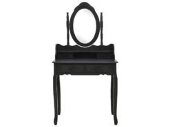 Ensemble De Coiffeuse Avec Tabouret 75 X 69 X 140 Cm Noir 02_0006383 -Fren Soldes Boutique meuble coiffeuse 19059363