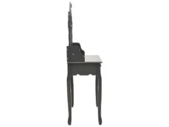 Ensemble De Coiffeuse Avec Tabouret 75 X 69 X 140 Cm Gris 02_0006272 -Fren Soldes Boutique meuble coiffeuse 19059395