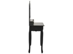 Ensemble De Coiffeuse Avec Tabouret 80 X 69 X 141 Cm Noir 02_0006274 -Fren Soldes Boutique meuble coiffeuse 19063177