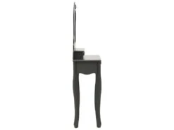 Ensemble De Coiffeuse Avec Tabouret 50 X 59 X 136 Cm Gris 02_0006223 -Fren Soldes Boutique meuble coiffeuse 19063195