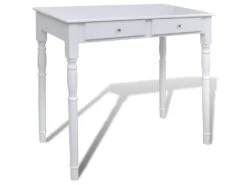 Coiffeuse Design Contemporaine Table De Maquillage Design Meuble Mobilier De Chambre Avec Miroir Et Tabouret 80 X 40,5 X 74,5 Cm 2 Tiroirs Blanc 02_0006333 9 Coiffeuse Design Contemporaine Table De Maquillage Design Meuble Mobilier De Chambre Avec Miroir Et Tabouret 80 X 40,5 X 74,5 Cm 2 Tiroirs Blanc 02_0006333 -Fren Soldes Boutique meuble coiffeuse 19089079