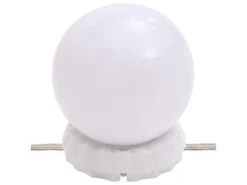 Coiffeuse Design Avec Led 130 X 50 X 132,5 Cm Blanc 02_0006317 -Fren Soldes Boutique meuble coiffeuse 19195157