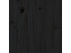 Coiffeuse 95 X 50 X 134 Cm Bois De Pin Massif Noir 02_0006230 -Fren Soldes Boutique meuble coiffeuse 19195865