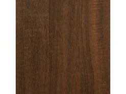 Coiffeuse Et Miroir Chêne Marron 90x50x132,5 Cm Bois Ingénierie -Fren Soldes Boutique meuble coiffeuse 19865581