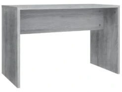 Ensemble De Coiffeuse Tabouret Avec Led 60 X 40 X 140 Cm Bois D'ingénierie Gris 02_0006289 -Fren Soldes Boutique meuble coiffeuse 22408015