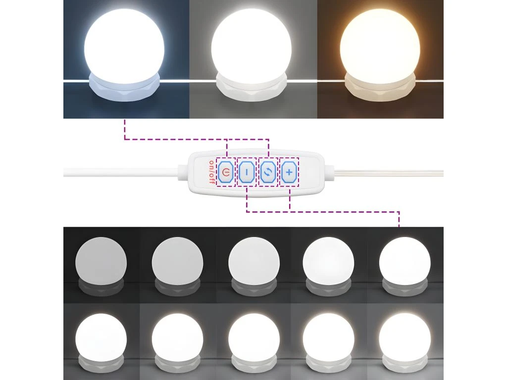 Coiffeuse Avec LED Sonoma Gris 90x50x132,5 Cm Bois D'ingénierie 7 Coiffeuse Avec LED Sonoma Gris 90x50x132,5 Cm Bois D'ingénierie – Image 7