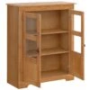 Armoire 2 Portes En Pin Nature