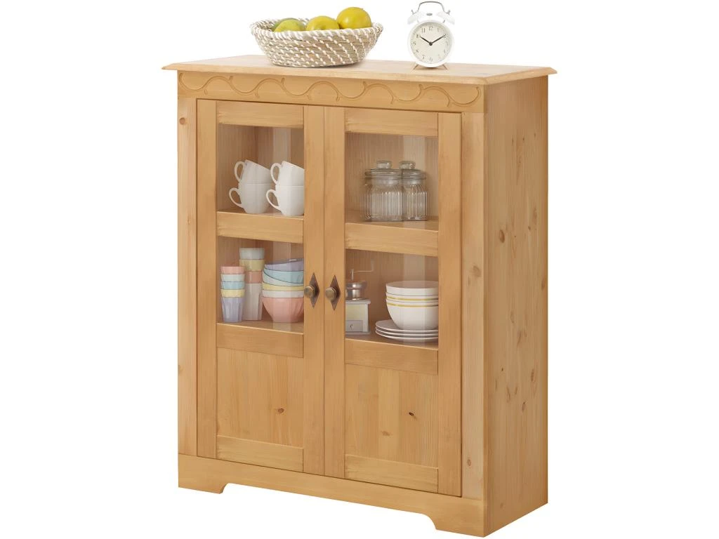 Armoire 2 Portes En Pin Nature 2 Armoire 2 Portes En Pin Nature – Image 2