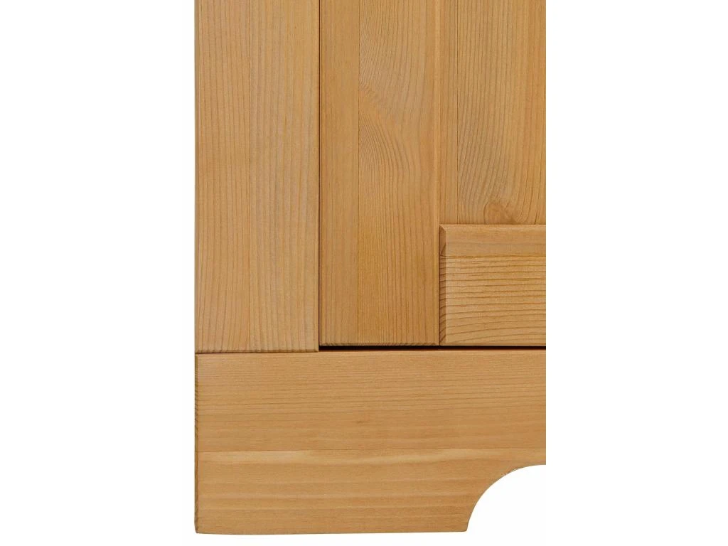 Armoire 2 Portes En Pin Nature 6 Armoire 2 Portes En Pin Nature – Image 6