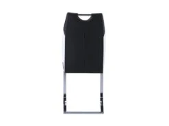 Ensemble Table + 4 Chaises - Coloris : Noir Et Blanc - WINCH -Fren Soldes Boutique table a manger 269317