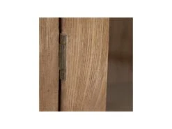 Vitrine 4 étagères Bois D'orme Massif - IMANI 10 Vitrine 4 étagères Bois D'orme Massif - IMANI -Fren Soldes Boutique vitrine 17626283