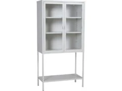 Vitrine En Acier 2 Portes Misha