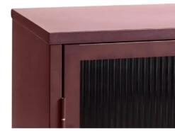 Bronco Buffet 3 Portes En Verre, Rouge. -Fren Soldes Boutique vitrine 22152529